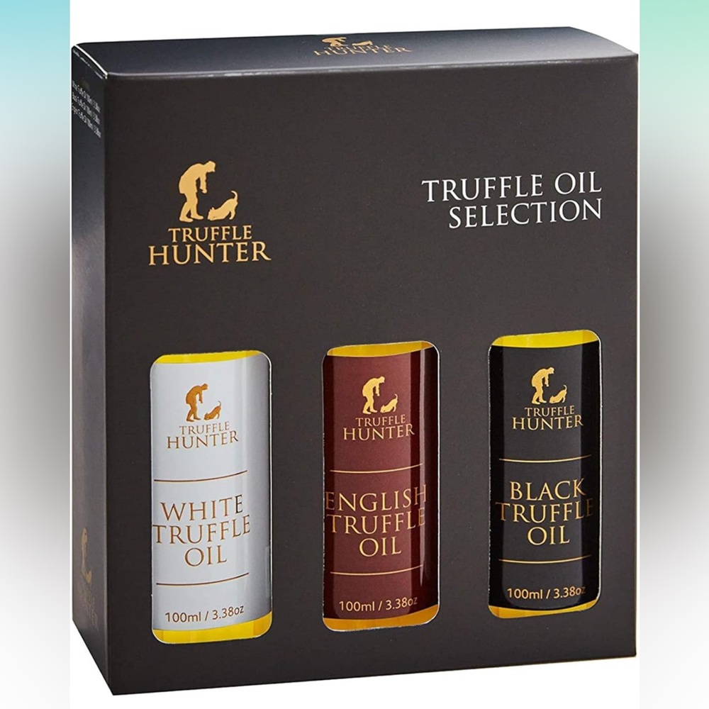 TruffleHunter - English, Black & White Truffle Oil Set